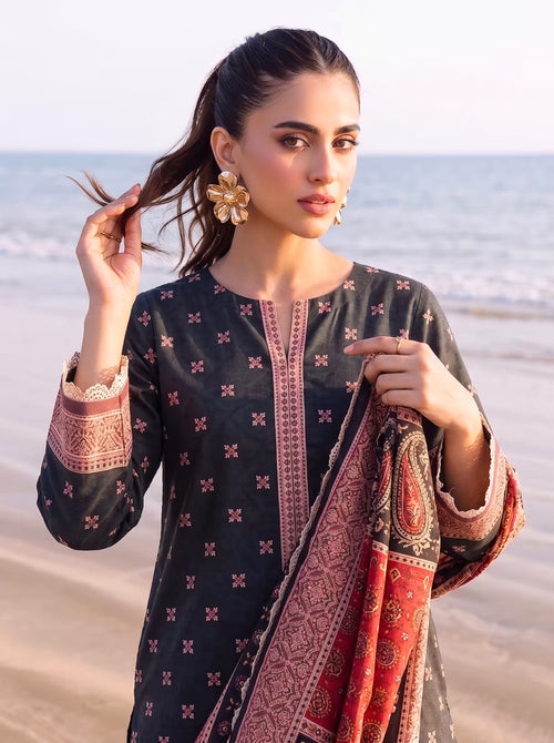 Aswad — 3PC Lawn Unstitched
