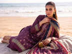 Banafsha 3PC unstitched printed lawn — dupatta and trouser